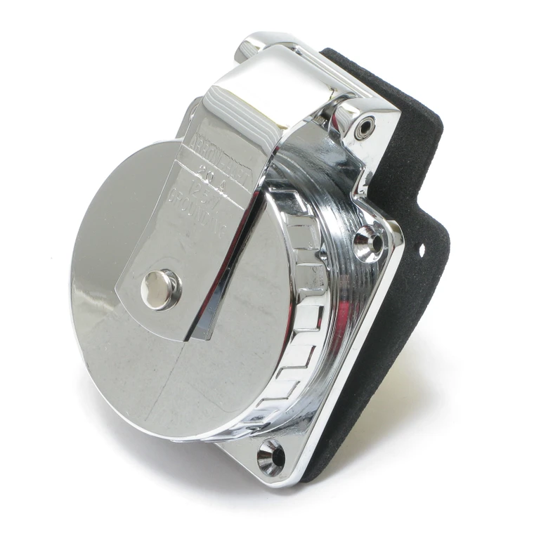 Cooper 60CR62 L5-20 Marine Grade Flanged Power Inlet