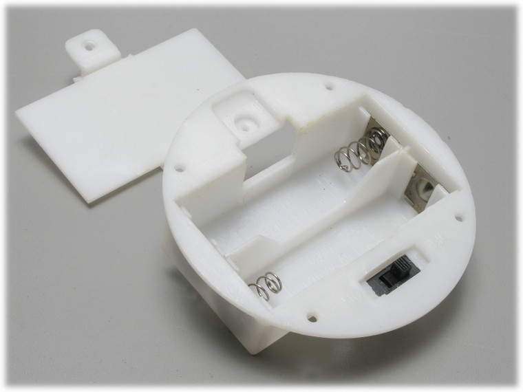 Battery Holder, 2-AA, With Switch