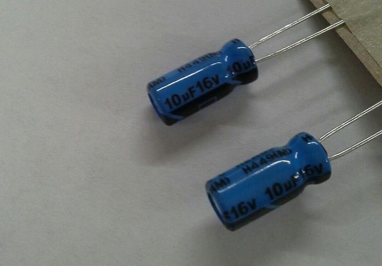 RFE REA100M1C0511-SA0 10uF 16 Volt 20% Capacitor 5mm x 11mm, 2000pcs