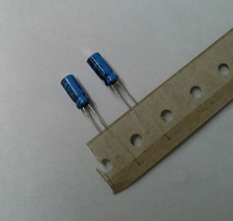 RFE REA470M1C0511-SA0 47uF 16V 20% Electrolytic Capacitors, 5mm x 11mm, 2000pcs RFE REA470M1C0511-SA0 47uF 16V 20% Electrolytic Capacitors, 5mm x 11mm, 2000pcs