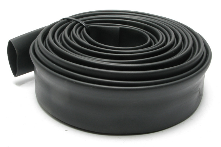 Sumitomo R10 1-1/4 BLACK SPL 1.25" Heat Shrink Tubing, Black, 25ft