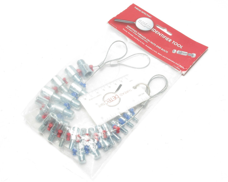 Thread Detective Thread Identifier Gauge, Inch and Metric