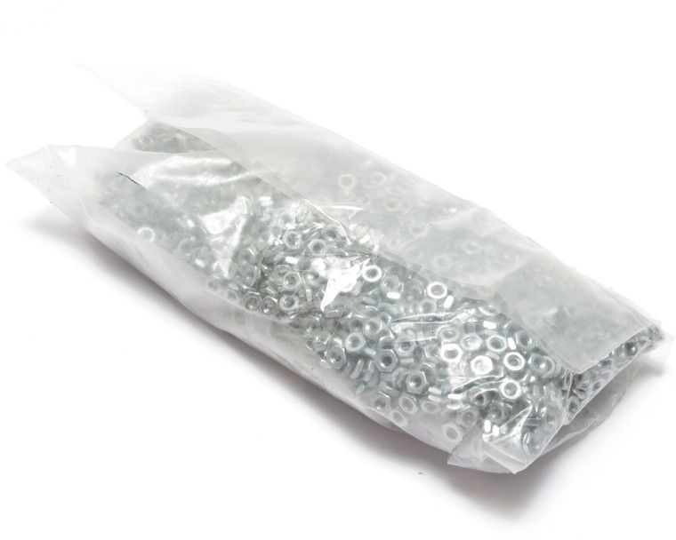 3-48 Steel Hex Nuts, 3600pcs