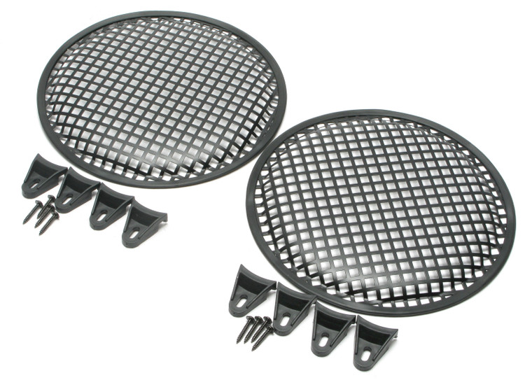 Grill Kit For 10 Inch Speakers, With Clips