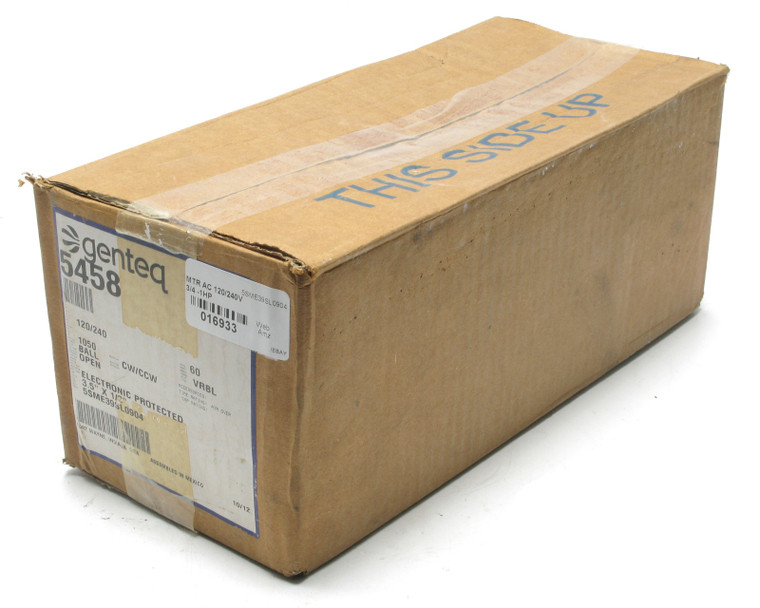 GE Genteq 5SME39SL0904 3/4-1 HP 120/240VAC ECM Furnace Blower Motor