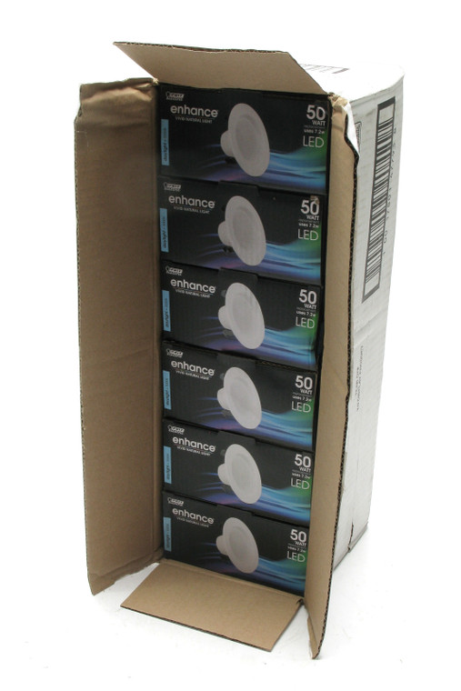 Feit LEDG2R4/950CA 4", 50W Daylight LED Recessed Downlight, 6-pack