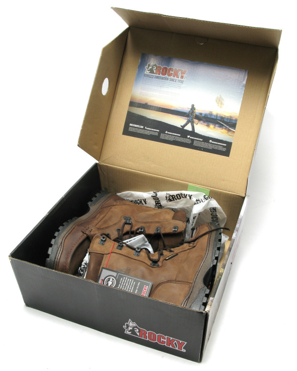 Rocky FQ0008729 Outback Gore-Tex Waterproof Hiker Boot, Brown, Men's Size 10M