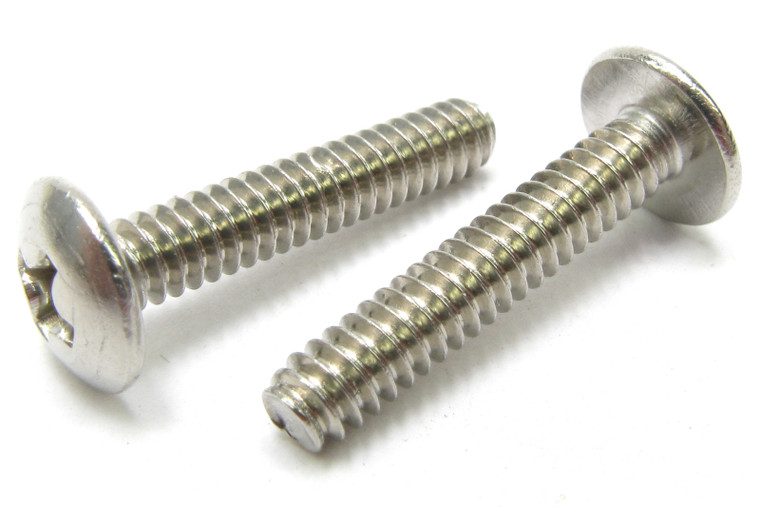 Stainless Steel Bolts/Machine Screw, #6-32 x 3/4'' Phillips Truss Head, 500pcs