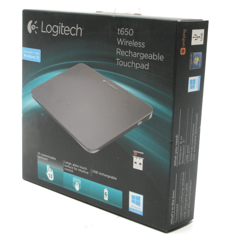 Logitech T650 Wireless Rechargeable Touchpad