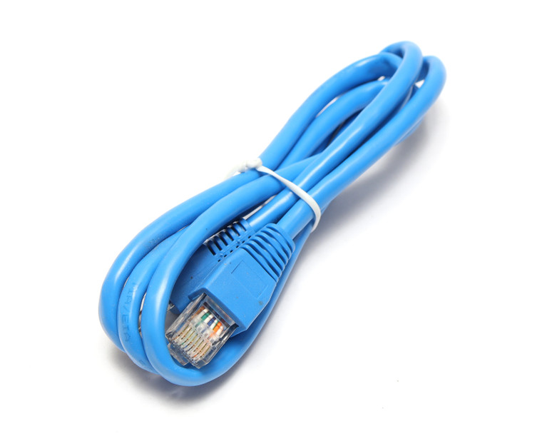 Cat 5E Network Patch Cords, 1 Meter, Blue, 30 Piece Lot
