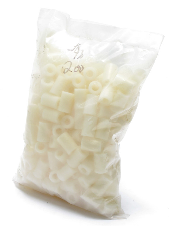 Nylon Spacers, 1/4" I.D. x 3/4" Length, Natural, 200pc