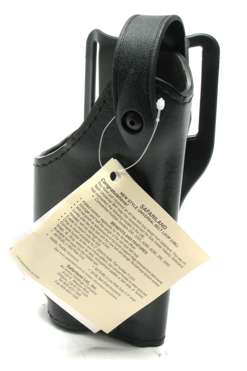 Safariland 6280 Level 2 Mid-Ride Holster, Plain, RH, 4.5" Glock 17, 22, w/Light
