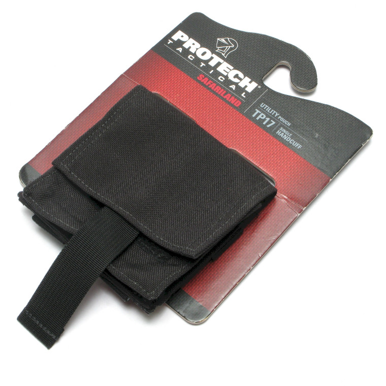 Safariland Protech TP17 Single Utility Handcuff Pouch, Black Safariland Protech TP17 Single Utility Handcuff Pouch, Black