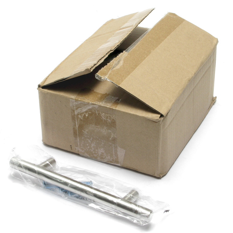 Sapphire 3-3/4 in. Center-to-Center Hollow Stainless Steel Cabinet Pull, 20pcs