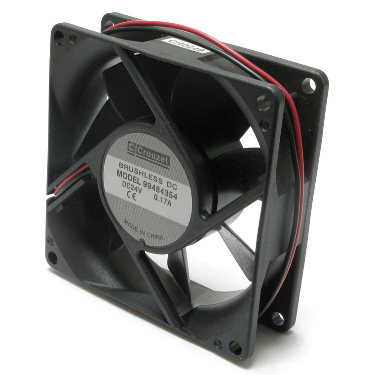 DC Fan, 24 Volt DC, 80mm x 80mm x 25mm