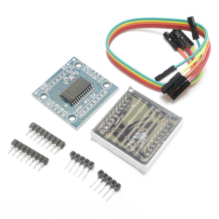 LED Dot Matrix Display Module, Arduino Compatible