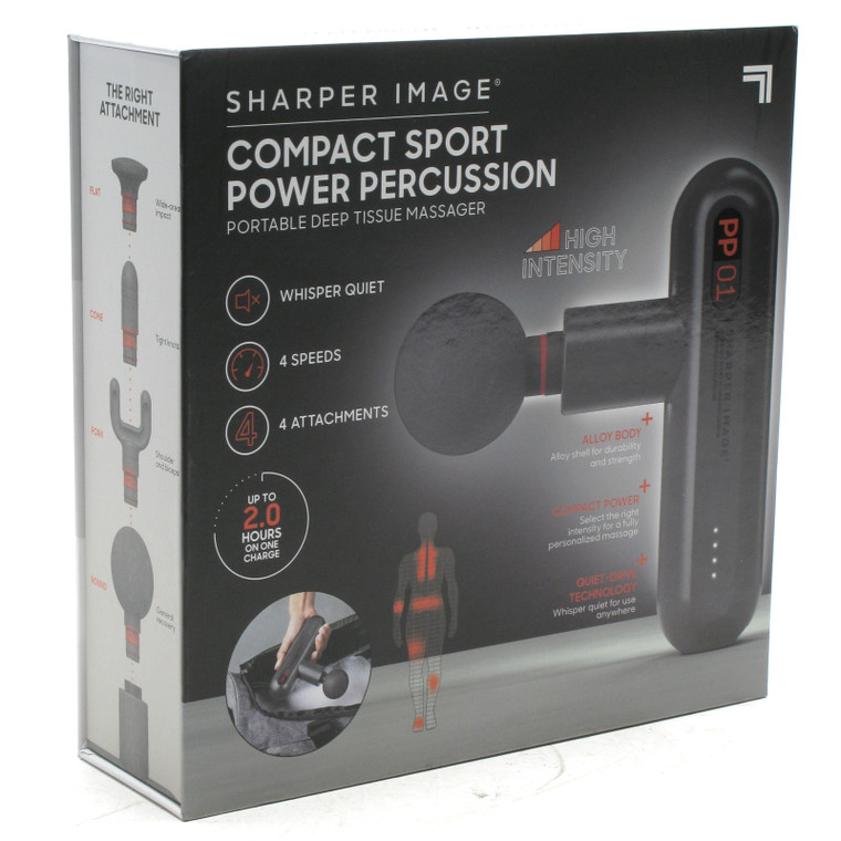 Sharper Image Compact Sport Power Percussion Massager