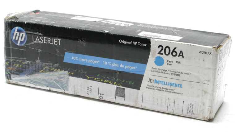 Toner CyanHP 206A Cyan LaserJet Toner Cartridge, W2111A