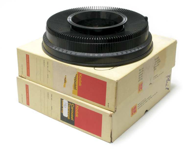 Kodak Carousel 140 Slide Tray, 2pc Lot