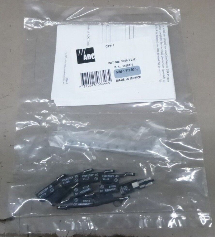 ADC 2/1 CP ASU240A1 ComProtect Single-Pair Protectors w/Ground Bars, 10pc lot