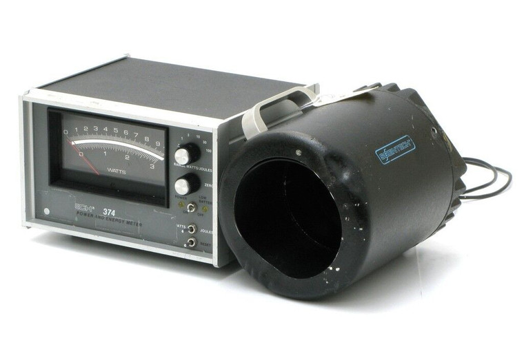Scientech 374 Power & Energy Meter w/ 380401 Large Aperture Calorimeter