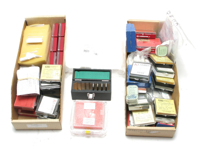 Assorted Surplus Deep UV Optics, Reflectors, Windows, Etalons, Gratings, Lot 2