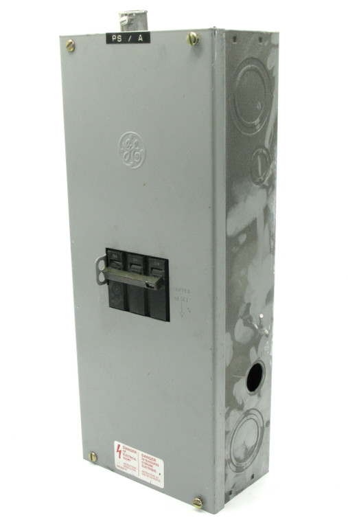 GE TQL100S Circuit Breaker Enclosure w/THQL32050 240V, 50 Amp, 3-Pole Breaker
