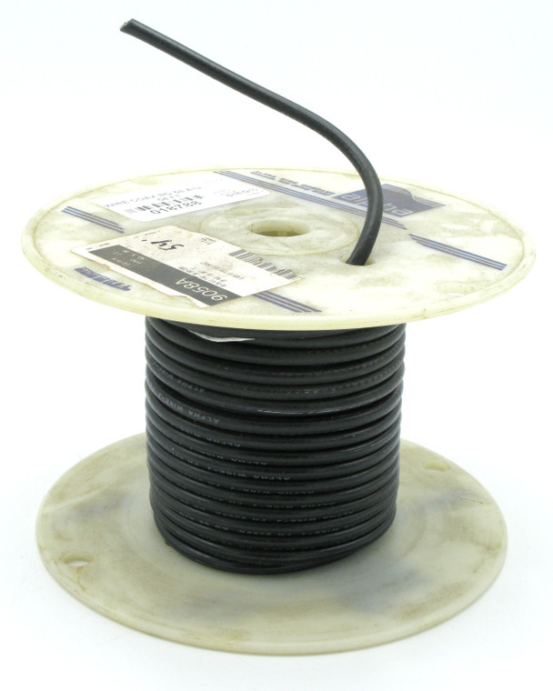 Alpha Wire 9058A RG-58A/U 20AWG 50-ohm Coaxial Cable, 54ft