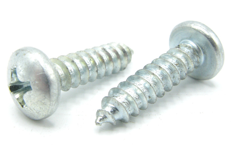 #10 x 3/4", Steel, Self Tapping Screw, Pan Head, Phillips, 1200 Piece Lot