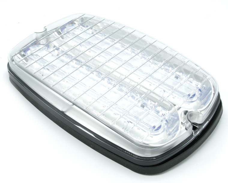 Whelen M9CCS Linear LED Lighthead, White/Clear