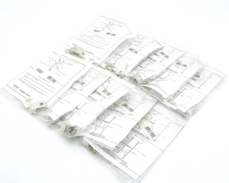 Hubbell-Wiegmann WGNDKT Aluminum Grounding Lug Kit, 10pc Lot