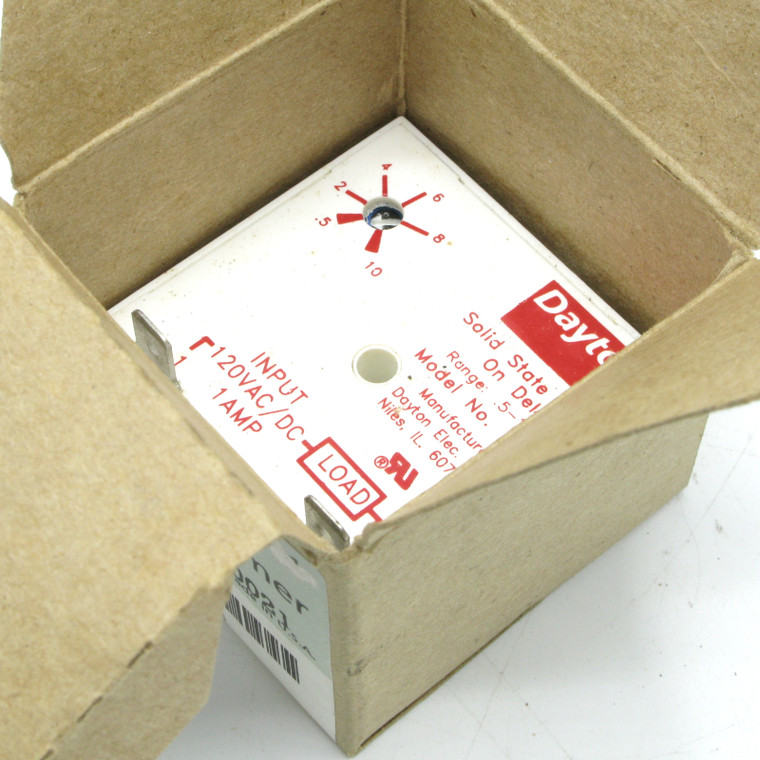 Dayton S2561 Single Function Encapsulated Time-Delay Relay
