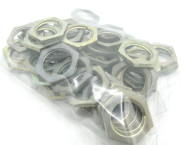 15/32-32 Fine Tooth Thin Hex Switch Nuts, 50pc