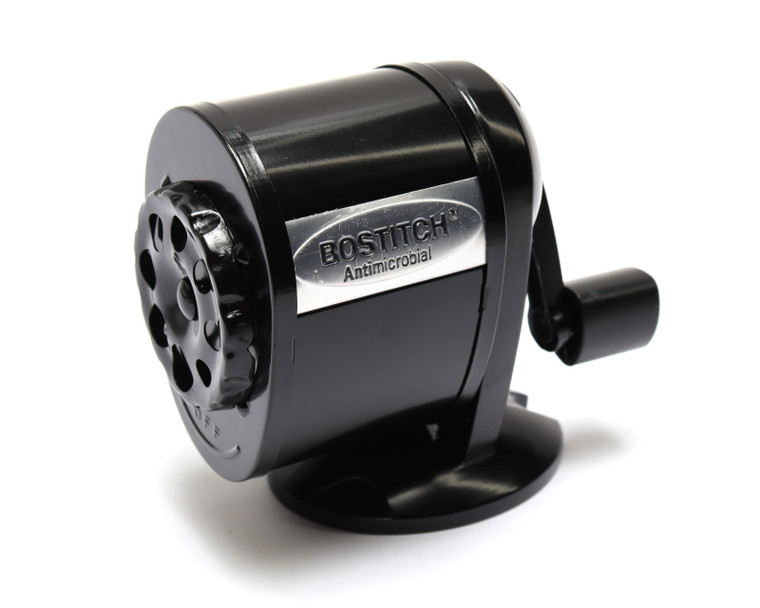 Bostitch MPS1-NLK, Manual Pencil Sharpener, Antimicrobial