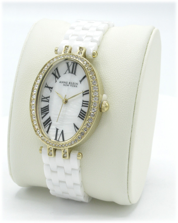 Anne Klein New York Gold-Tone Dress Watch