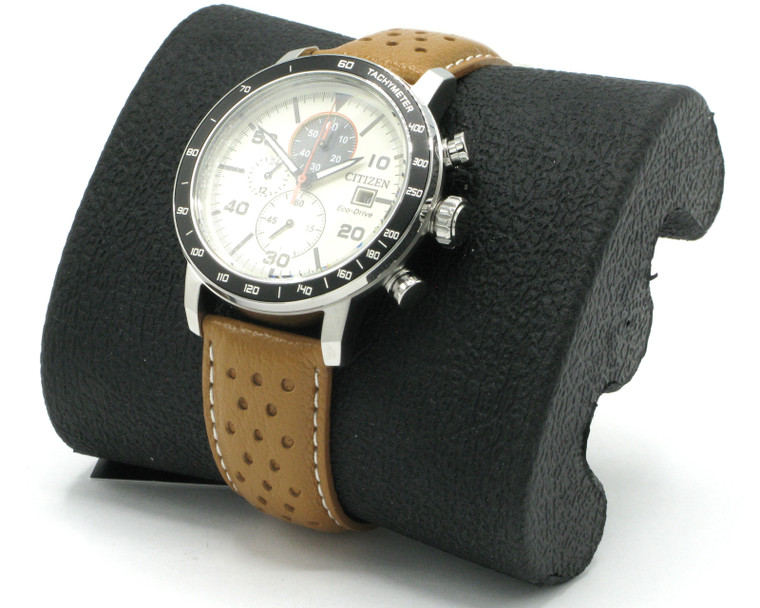 Citizen Brycen Eco-Drive Steel Beige Dial Quartz Watch