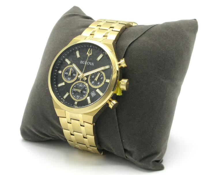 Bulova Men's Gold Tone Chronograph Watch