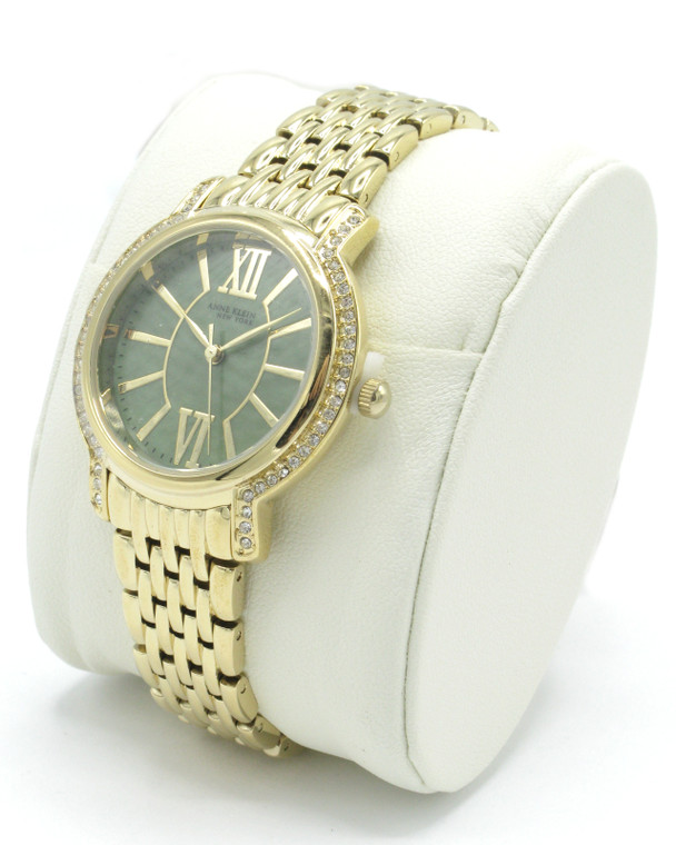 Anne Klein Green Dial Watch