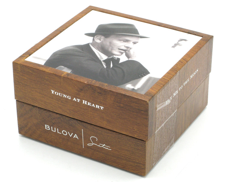 Bulova Frank Sinatra Stainless Steel Quartz Watch