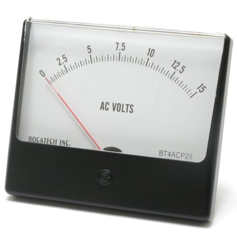 0 - 15 Volt AC Panaview Analog Panel Meter