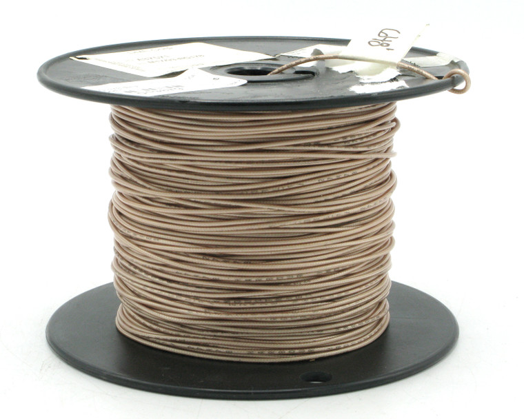 M17/93-RG178, PTFE Coax Cable, Shielded, Tan, 100ft