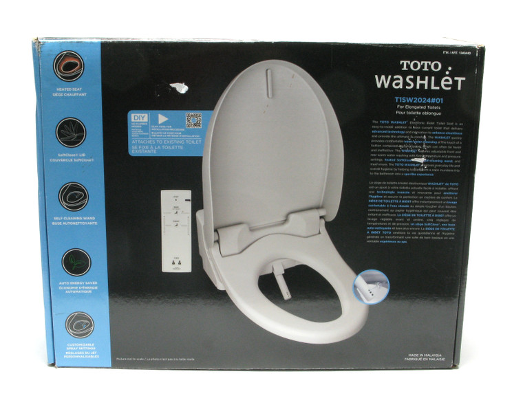 Toto Washlet Bidet Elongated Toilet Seat