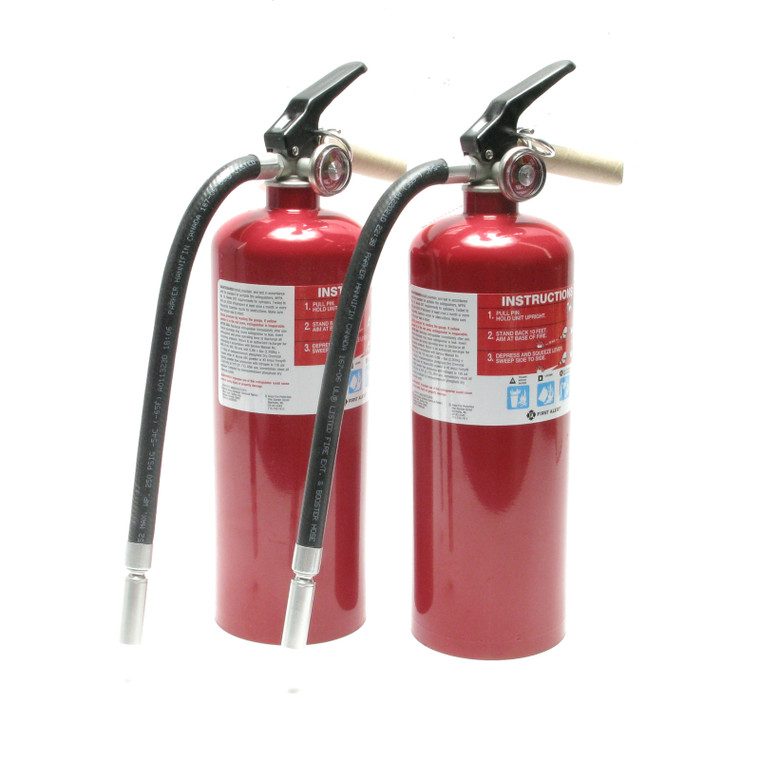 First Alert Rechargeable Fire Extinguisher, 2-pack