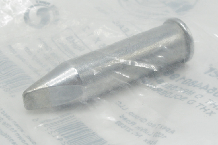 Weller XHT D, Chisel Solder Tip, 5.0mm x 1.2mm