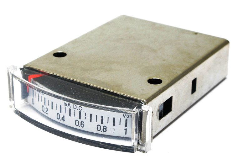 1 mA DC Edgewise Panel Meter, 1.5 Inch 1 mA DC Edgewise Panel Meter, 1.5 Inch