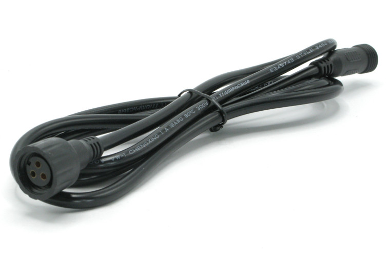 3-Conductor 18 Gauge Weather-Tight Extension Cable, 48 Inch Long