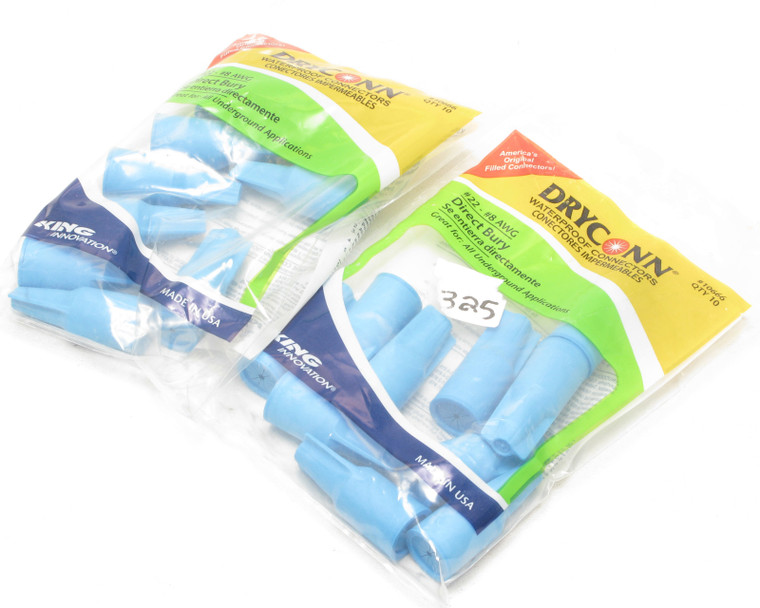 DryConn 10666 Waterproof Direct Burial Connector, 22-8AWG, 20pcs