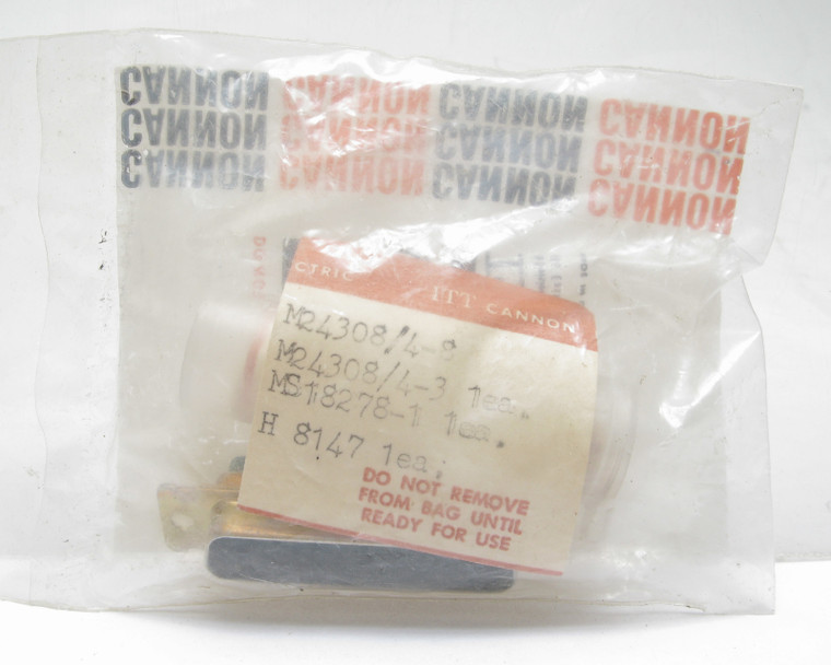 M24308/4-8 Milspec D-Sub 25-pin Plug, with pins