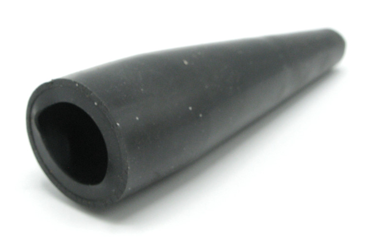 Boot, Black Insulator For Gator Clip, 3.75 Inch Length