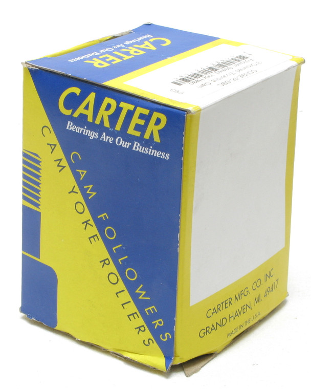 Carter CCNBE-96-SBC 3-inch Crowned, Eccentric Cam Follower Bearing, Hexed Head
